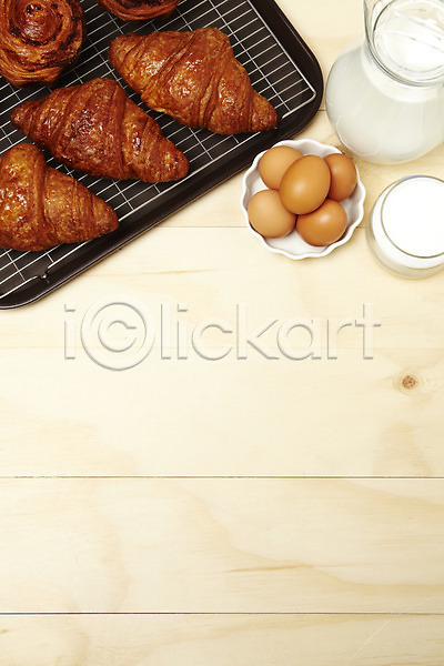 사람없음 JPG 포토 계란 빵 설탕 스튜디오촬영 식힘망 실내 우유 쟁반 제과 제빵 홈베이킹