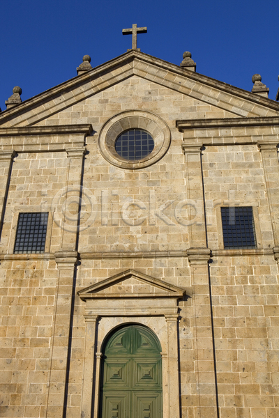 사람없음 JPG 포토 해외이미지 건축양식 교회 미술 바로크 바위 성당 포르투갈 해외202004 해외202105