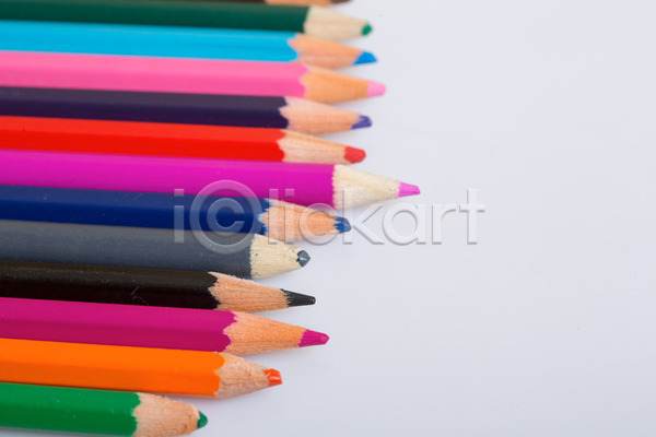 사람없음 JPG 포토 해외이미지 노란색 디자인 분홍색 빨간색 색연필 연필 초록색 컬러풀 파란색 해외202004 해외202105