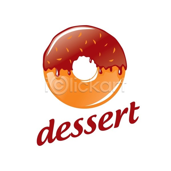 달콤 사람없음 EPS 일러스트 해외이미지 도넛 디자인 디저트 심볼 초콜릿 타이포그라피 해외202004 해외202105