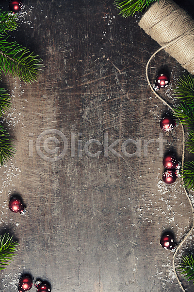 사람없음 JPG 포토 해외이미지 나무바닥 노끈 실내 오너먼트 잎 카피스페이스 크리스마스 크리스마스배경 크리스마스용품 크리스마스장식 해외202004