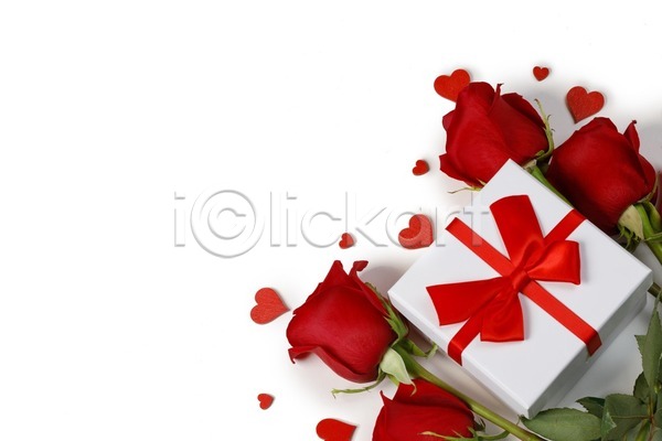 사랑 사람없음 JPG 포토 해외이미지 리본 발렌타인데이 백그라운드 빨간색 상자 선물 장미 장식 종이 카피스페이스 하트 해외202004 해외202105