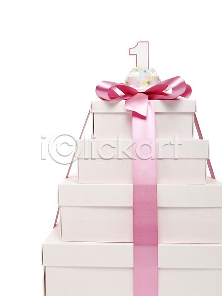 사람없음 JPG 포토 누끼 리본 분홍색 상자 선물 선물상자 선물포장 스튜디오촬영 실내 오브젝트 이벤트 장식 초 컬러 케이크 포장
