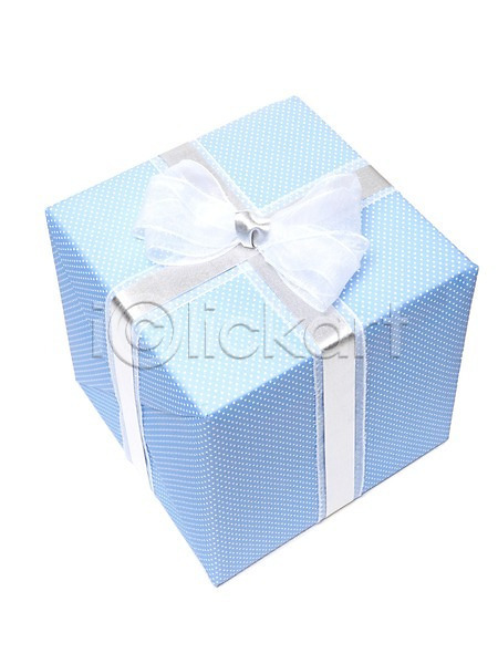 사람없음 JPG 포토 누끼 리본 상자 선물 선물상자 선물포장 스튜디오촬영 실내 오브젝트 이벤트 장식 컬러 파란색 포장 한개