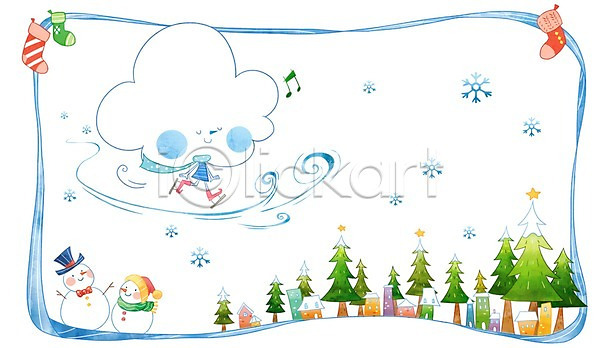 사람없음 PSD 일러스트 겨울 구름(자연) 나무 날씨 눈(날씨) 눈보라 눈사람 눈송이 바람 백그라운드 소나무 스케이트 주택 크리스마스트리