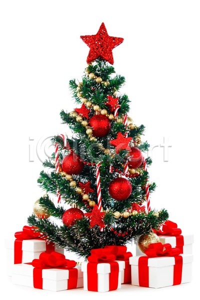 새로움 축하 사람없음 JPG 포토 해외이미지 가문비나무 고립 나무 백그라운드 별 빛 빨간색 상자 새해 선물 세로 소나무 연도 장식 장식볼 전나무 초록색 크리스마스 해외202004 해외202105 휴가 흰색