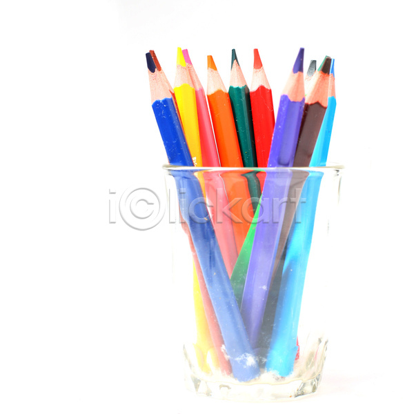사람없음 JPG 포토 해외이미지 갈색 디자인 색연필 연필 오브젝트 해외202004 해외202105