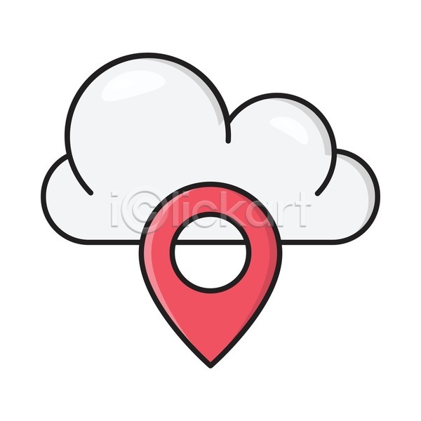 EPS 아이콘 일러스트 해외이미지 GPS 거리 구름(자연) 네비게이션 도로 발견 방향 사인 시스템 엘리먼트 여행 위치 장비 지도 지역 직진 충고 표시 플랫 해외202105 흔적(자국)