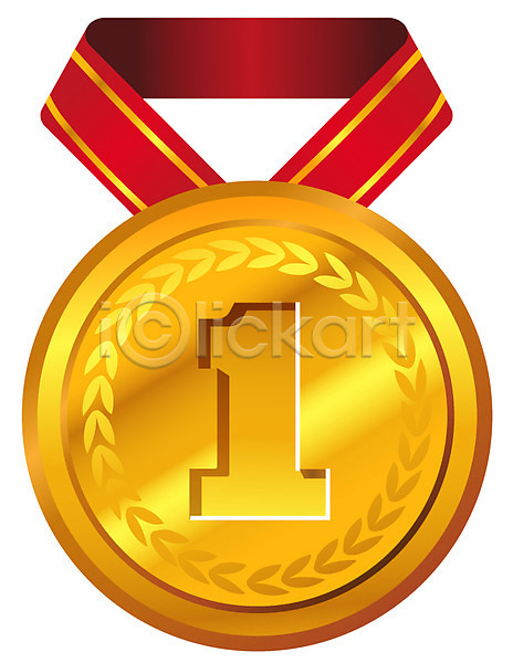 사람없음 EPS 아이콘 1 금메달 꼬리표 라벨 메달 우승