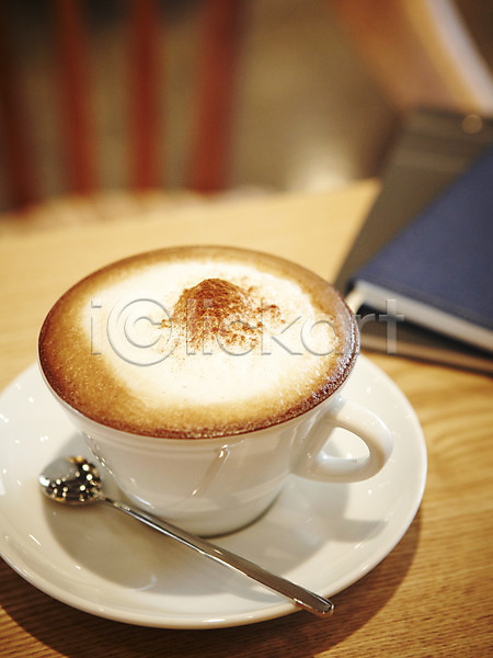 사람없음 JPG 포토 다이어리 숟가락 실내 음료 카페 카푸치노 커피 컵받침