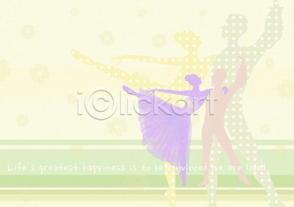 두명 사람 여자 PSD 카드템플릿 템플릿 단어 댄서 무늬 문양 문자 물방울무늬 발레 발레리나 백그라운드 영어 춤 포즈