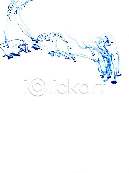 흐름 사람없음 JPG 포토 모양 백그라운드 번짐 액체 잉크 잉크백그라운드 파란색 표현 하늘색