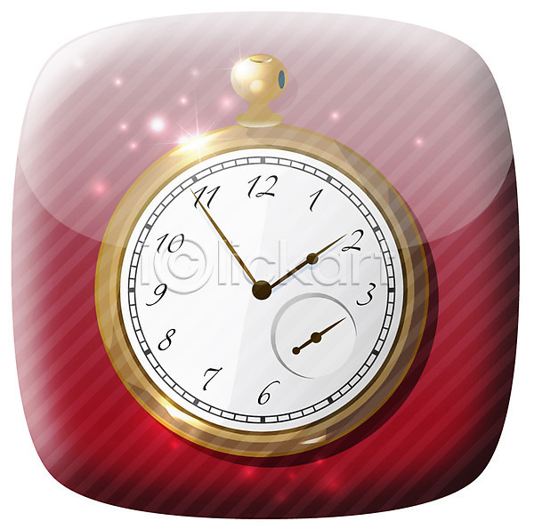 사람없음 EPS 아이콘 픽토그램아이콘 시계 심플 픽토그램 회중시계