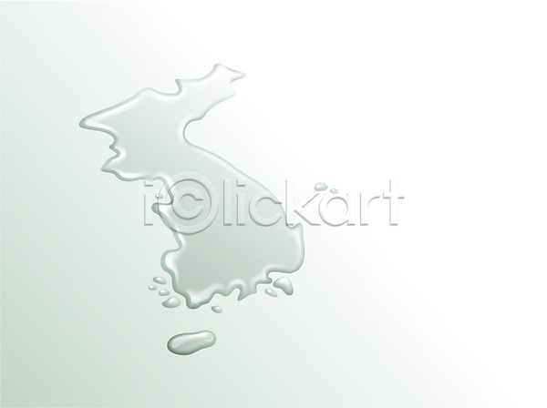 사람없음 EPS 디지털합성 일러스트 그래픽 물방울 물방울백그라운드 지도 컬러 한국