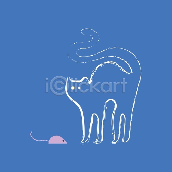 러블리 EPS 일러스트 포토 해외이미지 거짓말 고양이 그림 동물 반려동물 백그라운드 벽지 윤곽 작음 장미 쥐 파란색 해외202004 해외202105