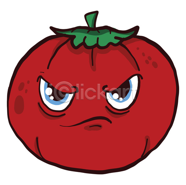 분노 신선 사람없음 JPG 일러스트 포토 해외이미지 감정 건강 고립 그래픽 그림 만화 미술 백그라운드 빨간색 세트 수집 식물 얼굴 유기농 음식 이모티콘 채소 캐릭터 토마토 표현 해외202105 흰색