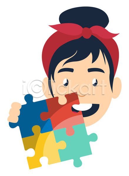 아이디어 함께함 행복 사람 사람없음 어린이 여자 JPG 일러스트 포토 해외이미지 게임 고립 그래픽 만화 백그라운드 비즈니스 엘리먼트 조각 캐릭터 퍼즐 플랫 해외202105 흰색