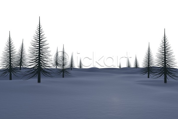 추위 사람없음 JPG 일러스트 포토 해외이미지 겨울 나무 눈내림 디지털 숲 얼음 자연 전나무 카피스페이스 컴퓨터그래픽 풍경(경치) 해외202105 환경 흰배경