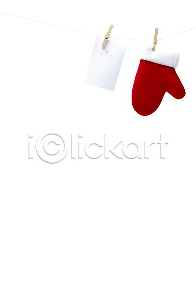 사람없음 JPG 포토 누끼 빨간색 손모아장갑 오브젝트 장갑 장식 줄 집게 카드(감사) 크리스마스 크리스마스용품