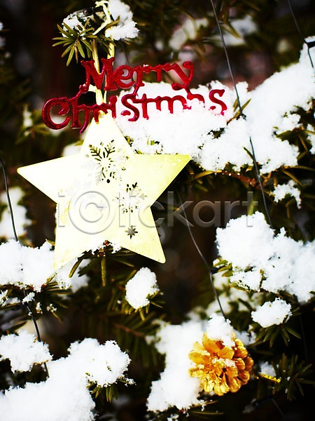 사람없음 JPG 포토 눈(날씨) 문자 별 솜 오브젝트 장식 크리스마스 크리스마스용품 크리스마스트리