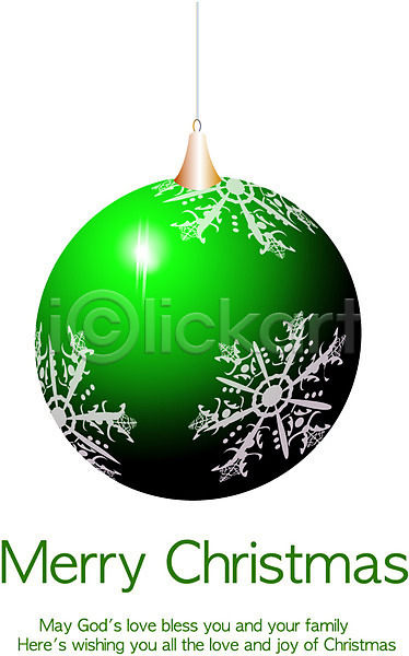 사람없음 EPS 일러스트 공 눈(날씨) 눈송이 모양 무늬 오브젝트 장식 장식볼 초록색 크리스마스 크리스마스용품