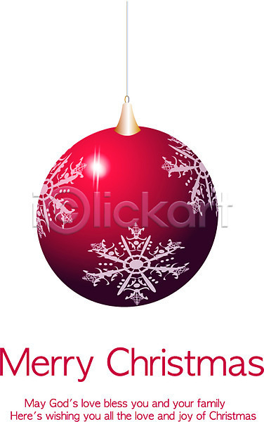 사람없음 EPS 일러스트 공 눈(날씨) 눈송이 모양 무늬 빨간색 오브젝트 장식 장식볼 크리스마스 크리스마스용품