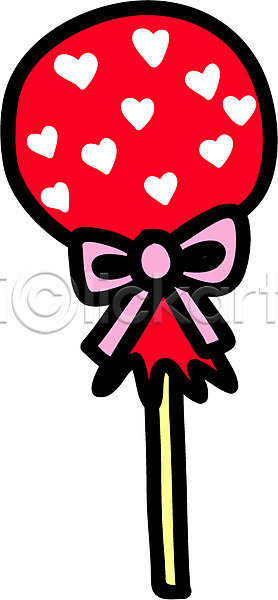 사랑 사람없음 EPS 아이콘 기념일 디저트 막대사탕 발렌타인데이 사탕 음식 클립아트 프로포즈 화이트데이 흰색