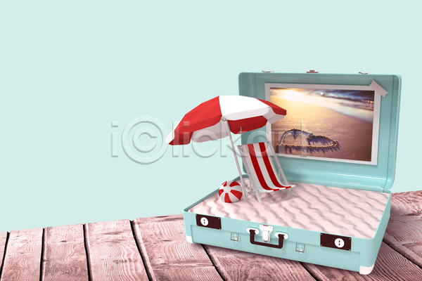 사랑 함께함 휴식 사람없음 JPG 포토 해외이미지 관계 널 모래 목재 빨간색 여름(계절) 여행 여행가방 정확 줄무늬 책상 카피스페이스 탁자 하트 해외202105 휴가 흰배경 흰색