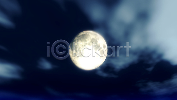사람없음 3D JPG 포토 해외이미지 구름(자연) 달 밤하늘 야간