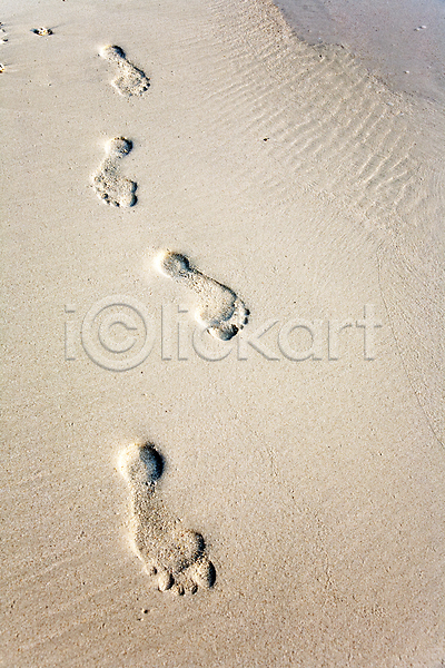 사람없음 JPG 포토 해외이미지 모래 발자국 야외 주간 풍경(경치) 해변 해외202004 해외202105