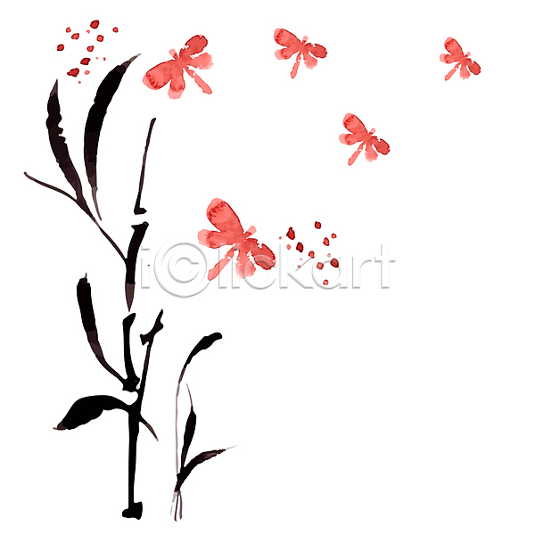 우아함 사람없음 JPG 포토 해외이미지 꽃 꽃무늬 잎 잠자리 패턴 프레임 해외202004 해외202105