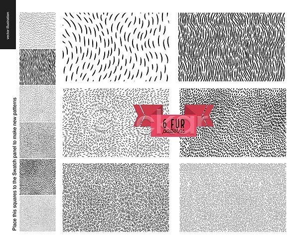 사람없음 EPS 일러스트 해외이미지 리본 물방울무늬 백그라운드 손그림 점 질감 추상 패턴 해외202004 해외202105
