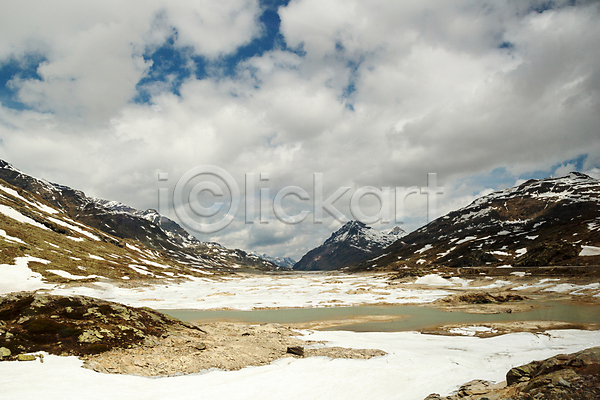 사람없음 JPG 포토 해외이미지 구름(자연) 놀람 봄 빙하 산 스위스 알프스 야외 여름(계절) 유럽 자연 풍경(경치) 하늘 해외202004 해외202105 호수
