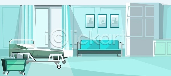 고통 휴식 사람없음 EPS 일러스트 해외이미지 가구 건강 내부 돌봄 바퀴 방 병원 사생활 소파 스케치 제어 질병 창문 치료 치유 침대 커튼 파란색 해외202105 해외일러스트 환자