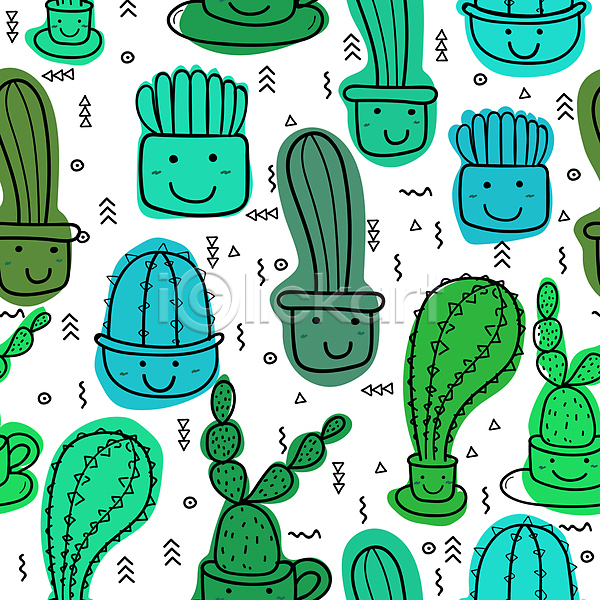 사람없음 JPG 포토 해외이미지 백그라운드 선인장 식물 식물캐릭터 초록색 패턴 패턴백그라운드 해외202105 화분