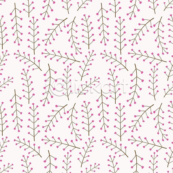 사람없음 EPS 일러스트 해외이미지 꽃무늬 백그라운드 분홍색 잎 패턴 패턴백그라운드 해외202105