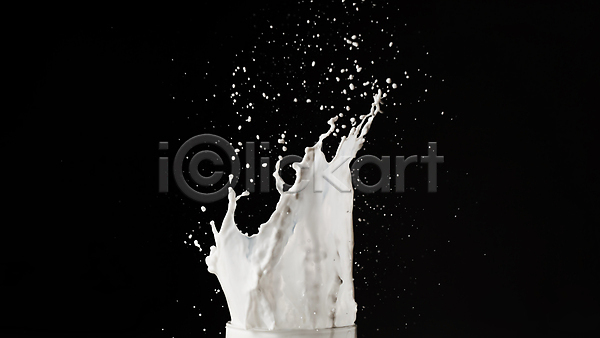 사람없음 JPG 포토 해외이미지 검은배경 스플래쉬 액체 우유