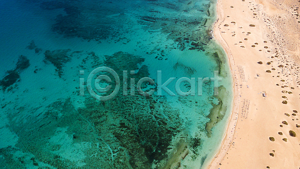 사람없음 JPG 포토 하이앵글 항공촬영 해외이미지 모래사장 바다 스페인 야외 주간 풍경(경치) 해변