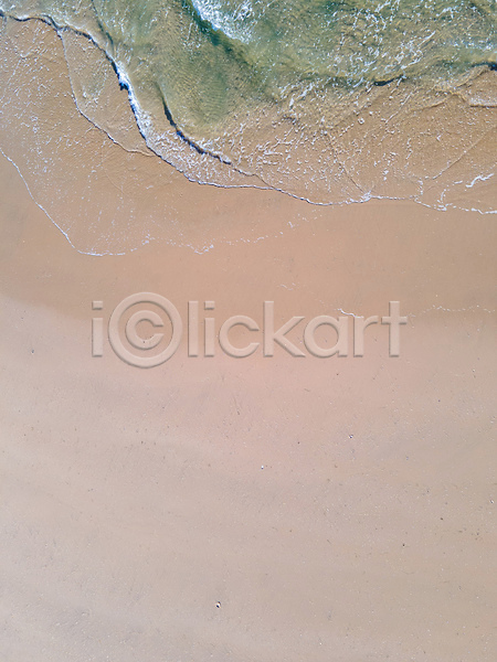 사람없음 JPG 포토 하이앵글 항공촬영 해외이미지 모래 모래사장 바다 야외 주간 파도 풍경(경치) 해변