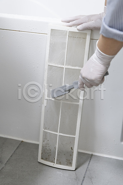 신체부위 JPG 포토 관리 닦기 들기 먼지 손 실내 에어컨 잡기 장갑 청소 청소용솔 필터 화장실
