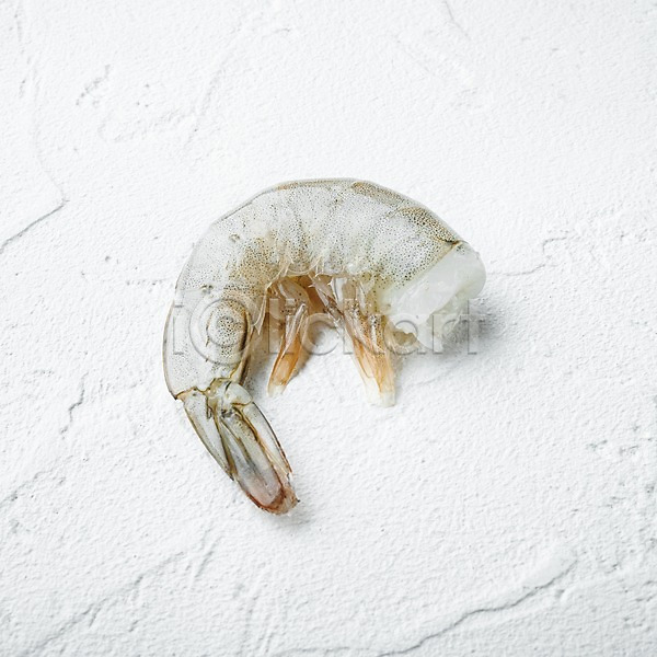 사람없음 JPG 포토 해외이미지 새우 식재료 한마리 흰배경
