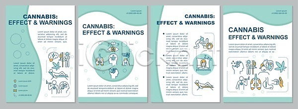 사람모양 사람없음 EPS 일러스트 해외이미지 건망증 구토 뇌 눕기 대마초 들기 마약 마약중독 변기 부작용 식욕 위장(내장기관) 잠 중독 팜플렛 하늘색 해외일러스트 허파 효과