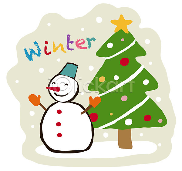 사람없음 EPS 일러스트 Ann 겨울 계절 날씨 날씨캐릭터 눈(날씨) 눈사람 스티커 캐릭터 크리스마스 크리스마스캐릭터 크리스마스트리