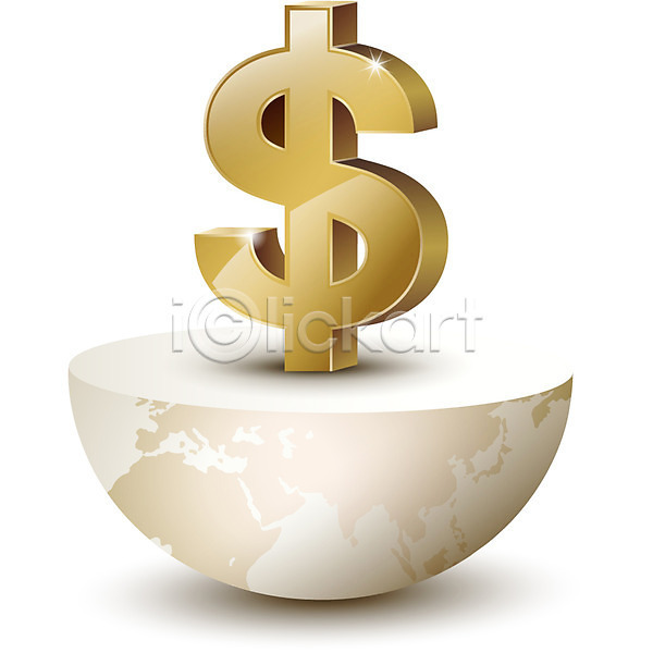 사람없음 EPS 아이콘 그래픽 글로벌 금융 금융비즈니스 기호 달러 돈 비즈니스 사이버 세계 지구 황금
