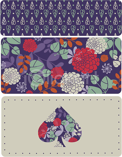 사람없음 EPS 일러스트 템플릿 꽃 꽃무늬 꽃백그라운드 꽃잎 디자인 모양 무늬 문양 물방울무늬 백그라운드 세트 스페이드 식물 잎 줄기 컬러풀 패턴