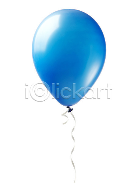 사람없음 JPG 포토 기념일 끈 놀이용품 누끼 스튜디오촬영 실내 오브젝트 이벤트 장식 컬러 파란색 파티 파티용품 풍선 한개