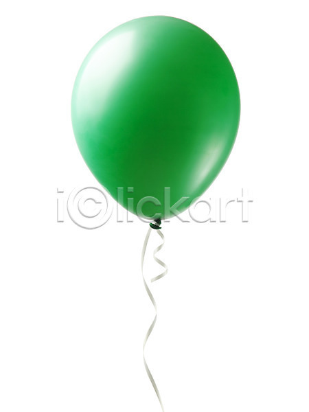 사람없음 JPG 포토 기념일 끈 놀이용품 누끼 스튜디오촬영 실내 오브젝트 이벤트 장식 초록색 컬러 파티 파티용품 풍선 한개