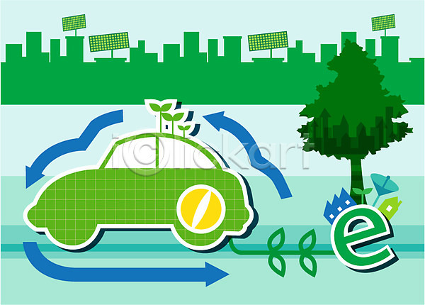 보호 환경보전 사람없음 AI(파일형식) 일러스트 건물 그린에너지 그린캠페인 나무 빌딩 새싹 순환 순환에너지 식물 에코 자동차 자연보호 재활용 차(자동차) 친환경 캠페인 태양에너지 화살표 환경
