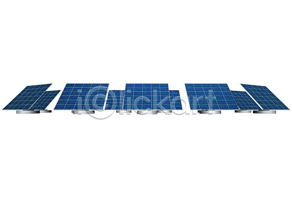 사람없음 3D PSD 입체 편집이미지 3D소스 과학 과학기술 그래픽 그린에너지 발전소 에너지 집열판 태양에너지 편집소스