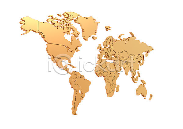 사람없음 3D PSD 입체 편집이미지 3D소스 그래픽 글로벌 금색 대륙 땅 세계 세계지도 육지 조각 조각(피스) 지도 컬러 퍼즐 퍼즐조각 편집소스 황금
